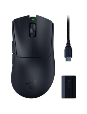 Razer DeathAdder V3 Pro Wireless Gaming Mouse - Black