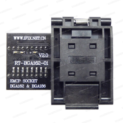RT-BGA162-01 EMMC seat EMMC162 EMMC186 Adapter For RT809H Programmer