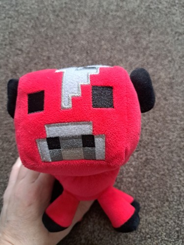 Minecraft Mooshroom Cow Soft Plush Toy Mojang 6” 2015