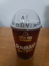 Scrabble fun with the W.S. Game Company Compact Scrabble Roll 'n Score game cup