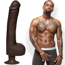 Signature Cocks - Safaree Samuels - Anaconda-Vibrating 12" ULTRASKYN Suction Cup