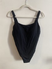 Athleta 988619 Women's Black Hermosa One Piece Swimsuit Size Small