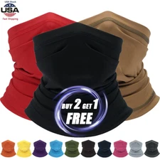 Neck Gaiter Face Mask Scarf Cool Bandanas Summer Balaclava for Men Women Outdoor
