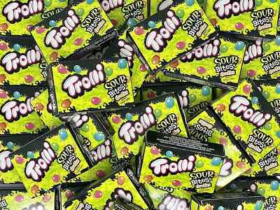 Trolli Sour Bites Fruitz Mini Theater Boxes, Sour & Delicious Candy (2 Pounds)