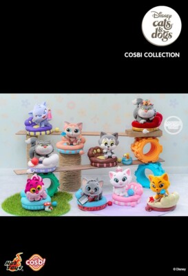 Hot Toys Disney Cats Cosbi Bobble-Head Collection (Full set of 8) DE