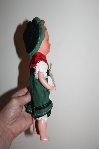 Antique Dolls 4/0 WWII German Bisque Souvenir Doll Sleep Eyes Armand Marseille - Picture 10 of 12