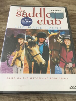 The Saddle Club - The Mane Event (DVD, 2005) SEALED Based on Best-selling Books