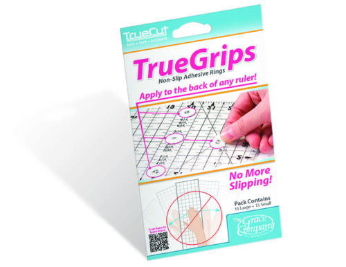 TrueCut TrueGrips Non-Slip Ruler and Templet Grips from The Grace Company - Picture 1 of 6