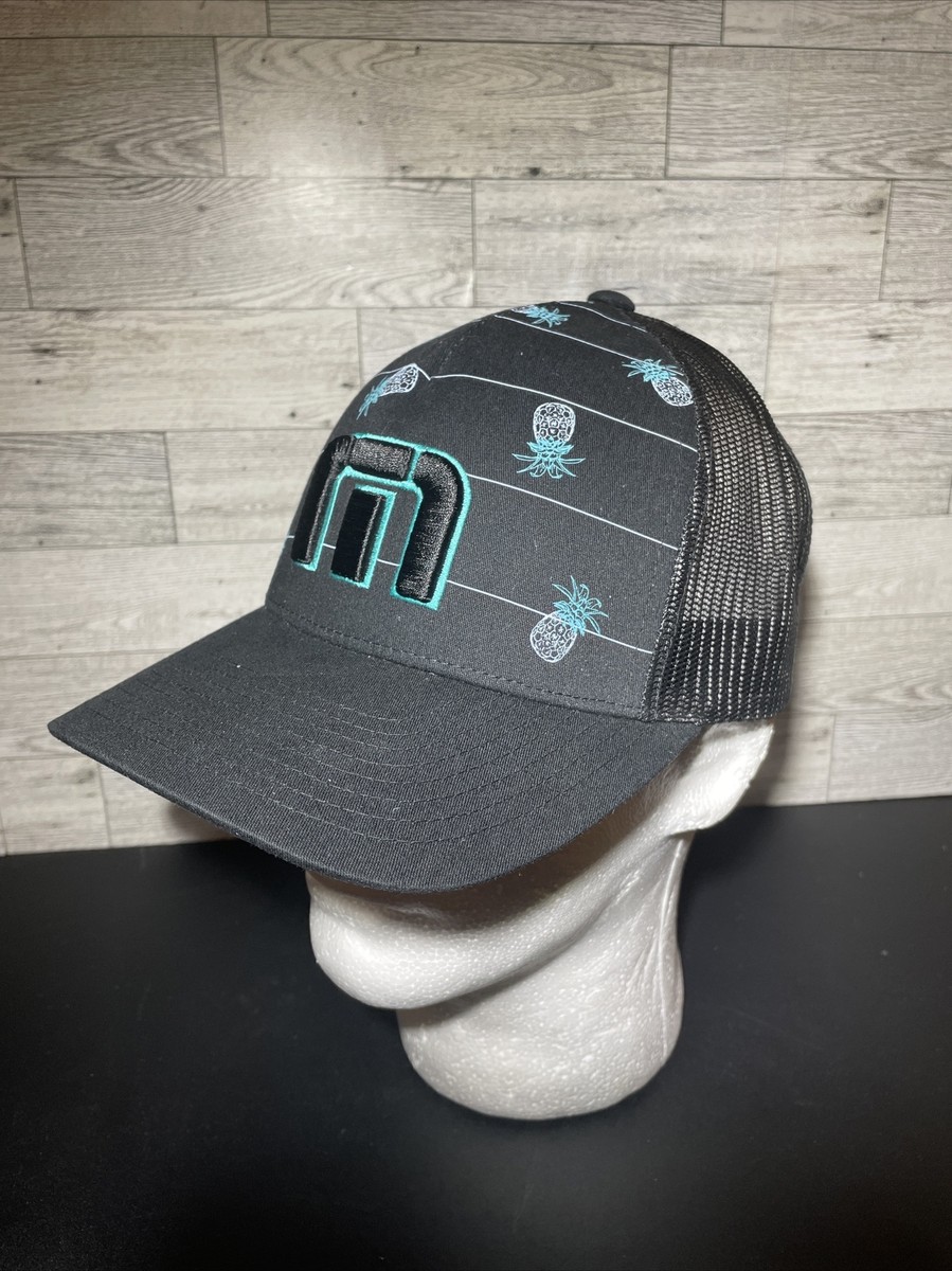 NEW Travis Mathew Adjustable Snapback Big Bend Pineapple Golf