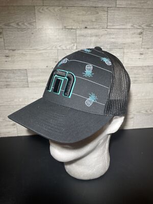 NEW Travis Mathew Adjustable Snapback Big Bend Pineapple Golf