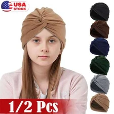 Muslim Women Turban Hijab Cancer Chemo Cap Bonnet Hat Head Wrap Beanie Headwear