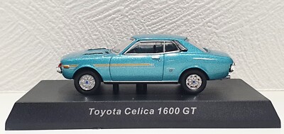1/64 Kyosho TOYOTA CELICA 1600GT TA22 BLUE Limited Edition diecast