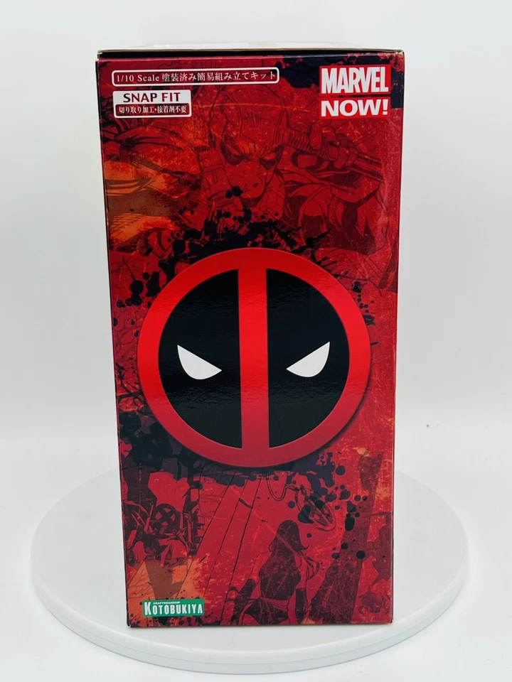Marvel сейчас! Deadpool ArtFX + статуэтка масштаб 1/10 Kotobukiya б/у в отличном состоянии - Изображение 4 из 4