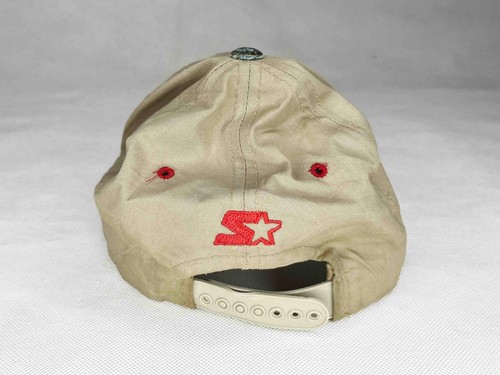 Vintage Starter MLB Philadelphia Phillies Baseball Snapback Cap Hat Beige - Picture 7 of 12