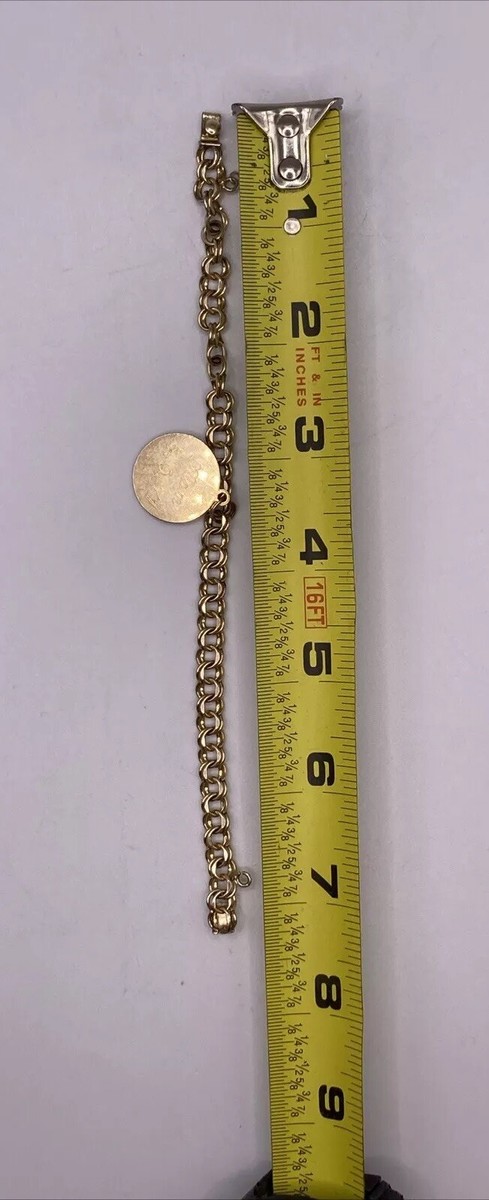 VTG 1971 JB Jacoby Bender 1/20 12KT Gold Filled Double Link VTG 1971 JB Jacoby Bender 1/20 12KT Gold Filled Double Link