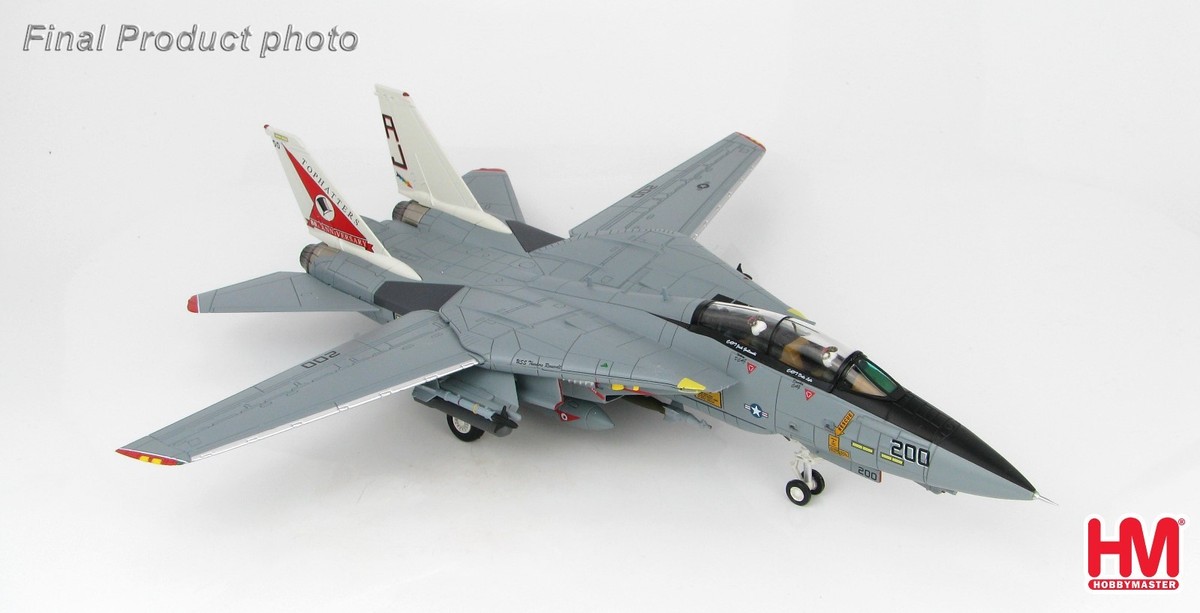 HOBBYMASTER 1:72 HA5214 GRUMMAN F-14A TOMCAT 162698, VF-14