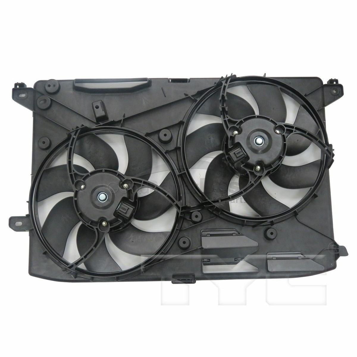 One New TYC Dual Radiator and Condenser Fan Assembly 623320
