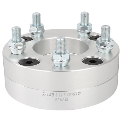 4PCS 1 Inch Wheel Spacers 4x100mm 12x1.5 Studs 60.1mm Hub Bore For Mazda Honda