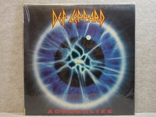 Def Leppard Adrenalize 1992 Korea LP Picture & Lyric W/Insert Sealed Promo