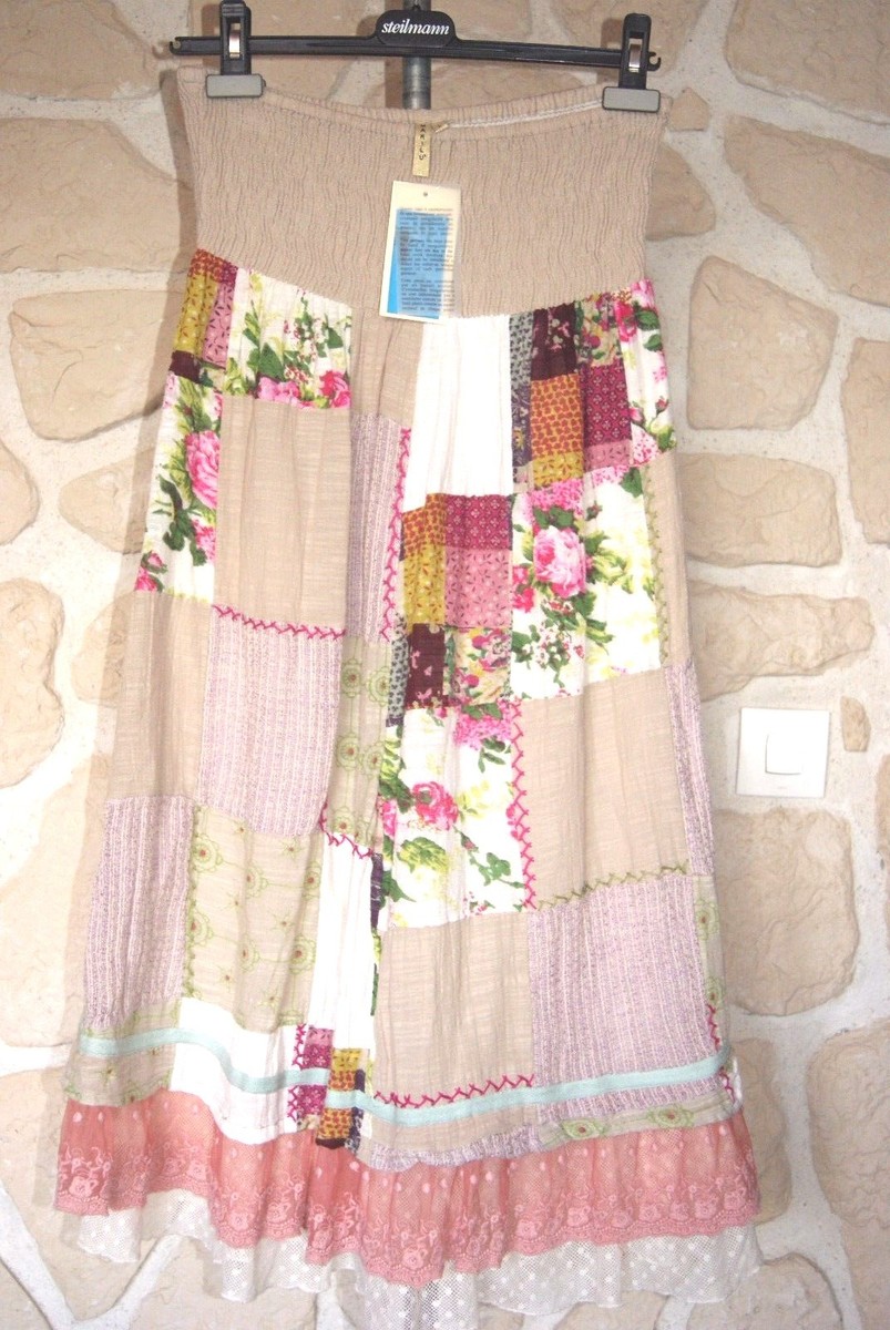 Tunique neuve blanche et beige taille S marque Marilù