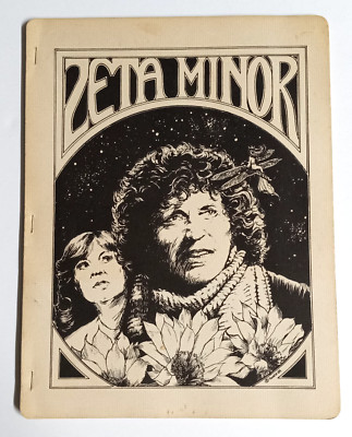 Doctor Who Fanzine Zeta Minor #1 First Printing Magazine Nov 1981 Fanfun Pub