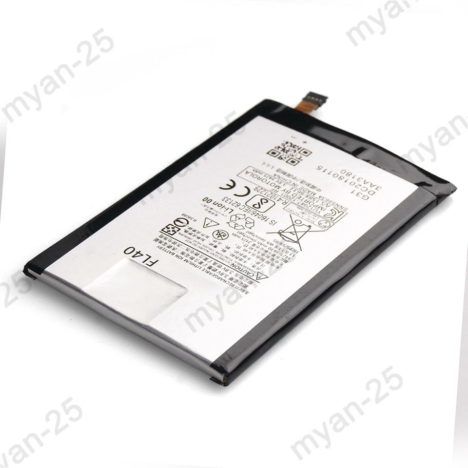 Batería de repuesto para Motorola Droid Maxx 2 XT1565 XT1564 FL40 SNN5963A Herramientas Foto 3 de 4