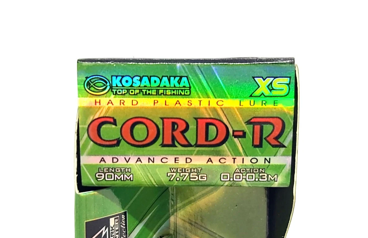 KOSADAKA CORD-R XS 90F 2 SECTION FLOATING FISHING BAIT MINNOW LURE 90mm 7.75g