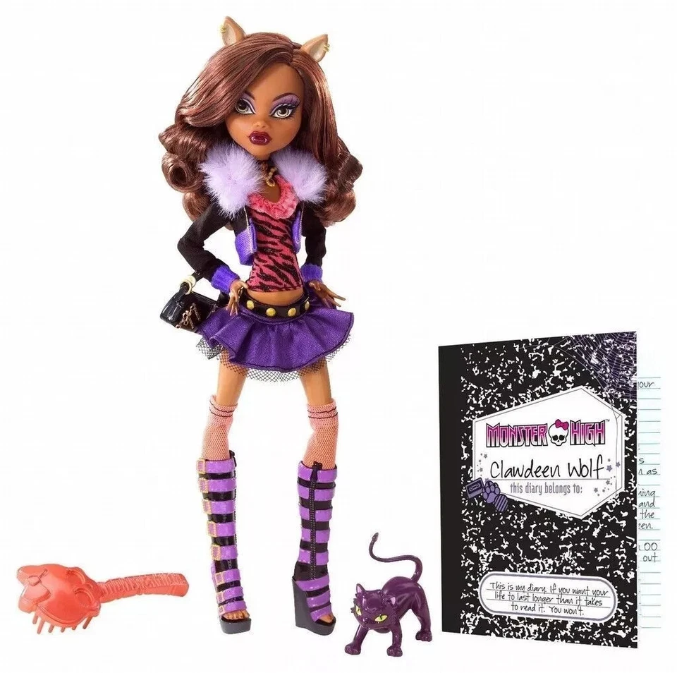 Mattel Monster High 2012 BBC70 Clawdeen Wolf mit Crescent Killerstyle OVP NEU