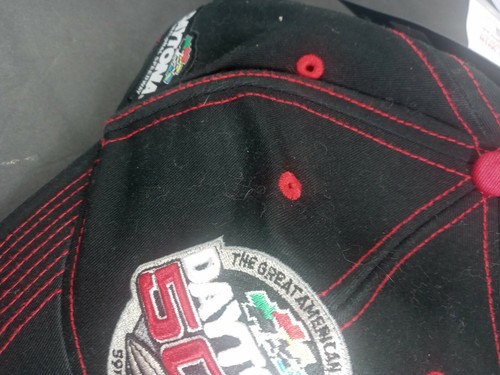 Daytona 500 59TH Annual 2017 The Great American Race Black&Red Strap Back Hat NE - Picture 12 of 12