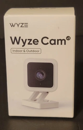WYZE Cam v3 with Color Night Vision, Wired 1080p HD Indoor/Outdoor Video Camera
