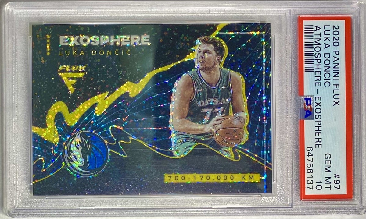 PSA 10 GEM MINT 2020-21 Panini Flux Luka Doncic Exosphere