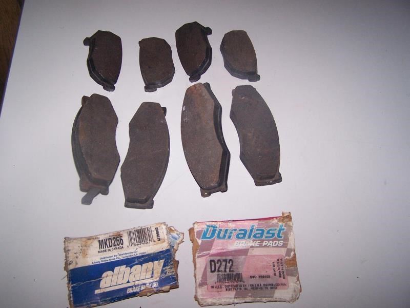 87 300ZX FRONT AND REAR BRAKE PAD SET MKD 266 D272 599054 | eBay