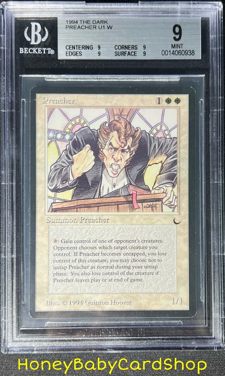 MTG  (英)  Preacher Preacher (The Dark English) | Magic: The Gathering