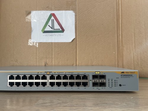 Allied Telesis AT-8000GS/24 Switch with Noisy Fan & No Brackets -Inc VAT - Picture 5 of 7