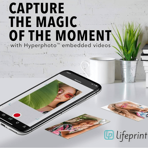 Life Print Ultra-Slim Portable Photo and Video Printer in White. New in Box! - Picture 5 of 13