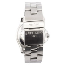 Breitling Colt Quartz A74380 - Stainless Steel Men's Watch - Silver/Cream Dial 8