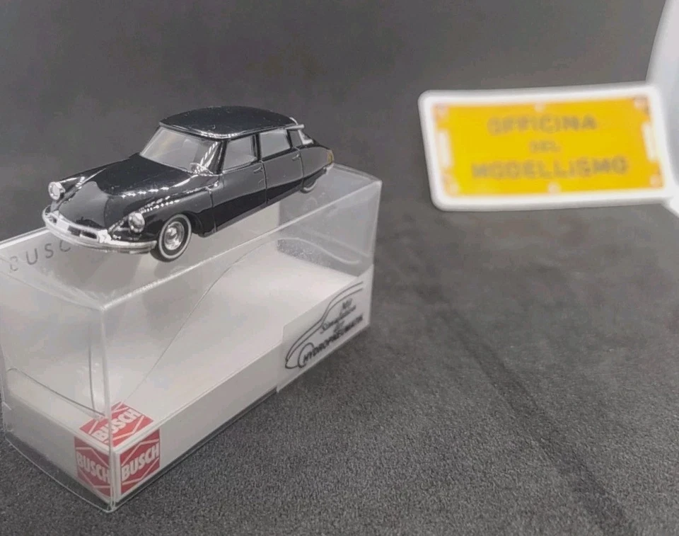 Busch  48003 Citroen DS 19 Nera  Modellauto 1:87 - Immagine 3 di 4