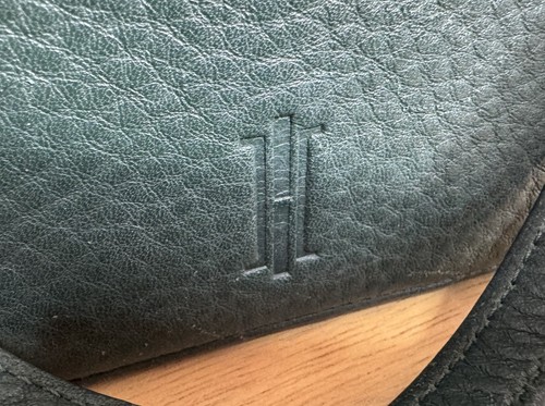 Hobbs London Crossbody Bag 100% Grained Soft Leather Olive Green Satchel Style - Picture 4 of 23