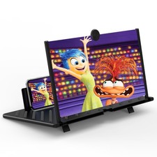 Fopudy 20" Screen Magnifier - 3D HD Cell Phone Screen Enlarger for Mobile