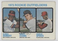 1973 Topps High Number Al Bumbry Dwight Evans Charlie Spikes #614 im4