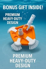 Triangle Pool Vacuum Head | Heavy-Duty Design + Bonus Gift Included