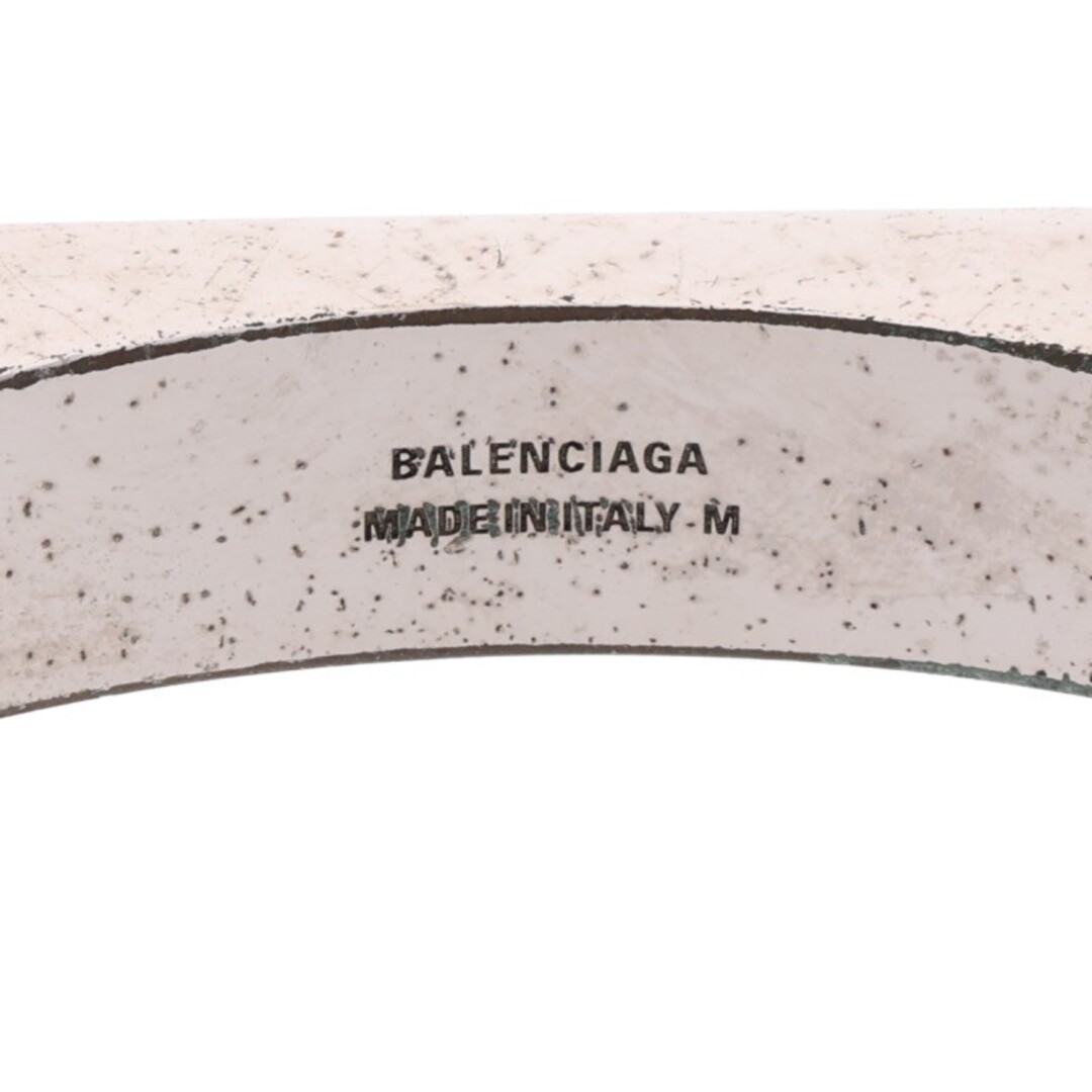 Balenciaga BB Logo Metal Cuff Bracelet Men's M Used 461124b26cb013a33ac6cf62482d thumbnail 4