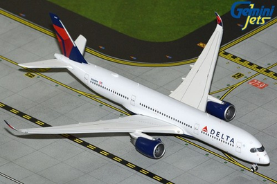 #ad Delta Air Lines Airbus A350 900 GJDAL2317 Gemini Jets Scale 1:400 IN STOCK $60.76