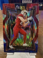 2024 Panini Select - Concourse Tip Reiman #50 Red & Blue Shock Prizm (RC)