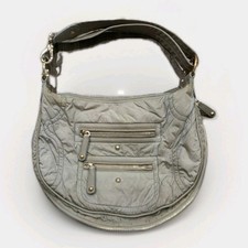 Tods Bag Nylon Pashmi Lune Purse Luxury Designer Grey Nude Y2k 90s Japan Flaw 