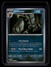 2025 Pokemon Umbreon Prismatic Evolutions Poke Ball Pattern - 059/131