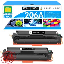 2 Pack 206A Black Toner W2110A for HP LaserJet Pro M283 M255