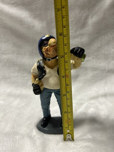 The Comical World of Warren Stratford biker figurine - Picture 8 of 8
