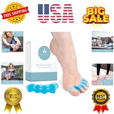 Mind Bodhi Toe Separators/Toe Spacers - For Men and Women - Regular Size Blue