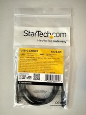 StarTech USB-C to USB-C Cable 100W 5A PD 1 m 3 ft Quick to Ship from USA